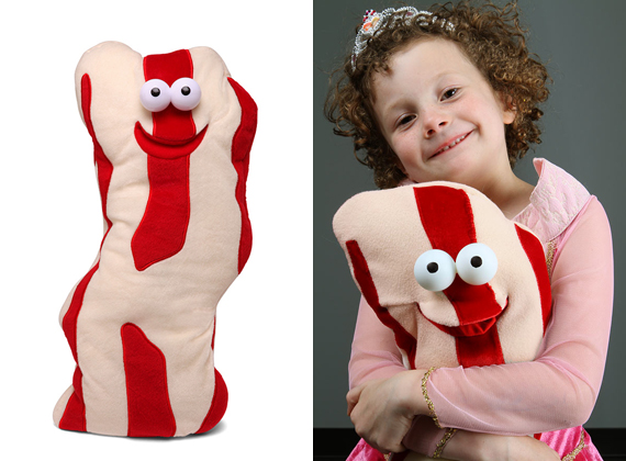 plush bacon
