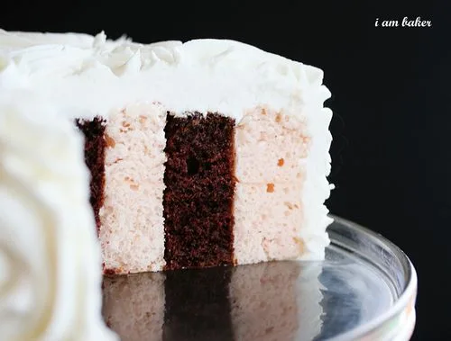 savvyhousekeeping vertical layer cake tutorial