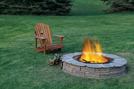 Savvy Housekeeping Make Your Own Fire Pit