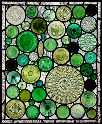 savvyhousekeeping recycled glass panels
