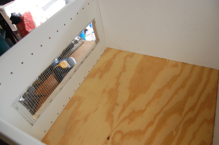 savvyhousekeeping cabinet to chick chicken brooder diy