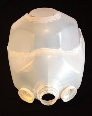 savvyhousekeeping recycling halloween costume make your own star wars storm trooper milk jugs