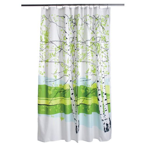 savvyhousekeeping cool nature tree flowers shower curtains