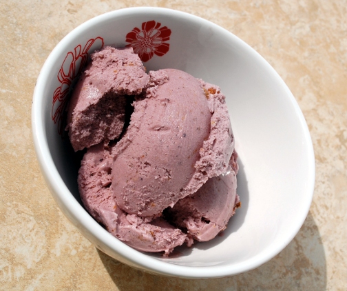 savvyhousekeeping blackberry ice cream