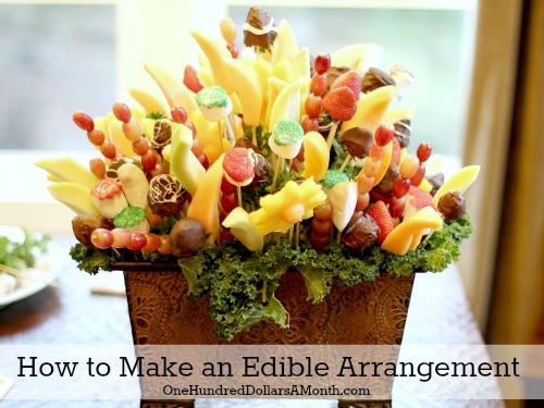 How To Make An Edible Arrangement1