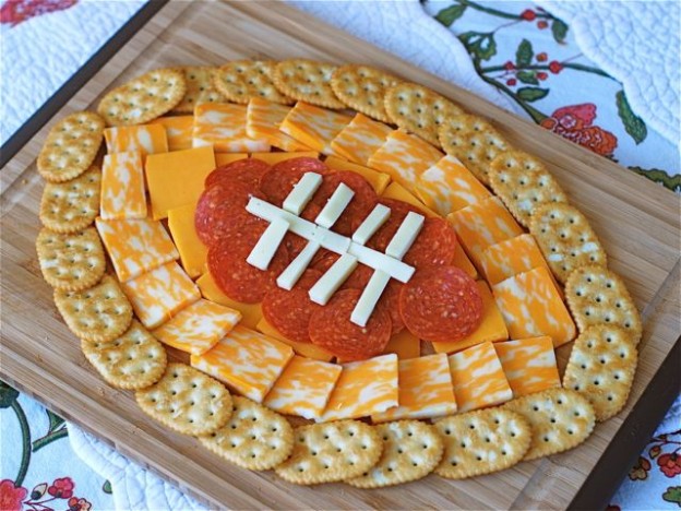 Football Cheese Plate