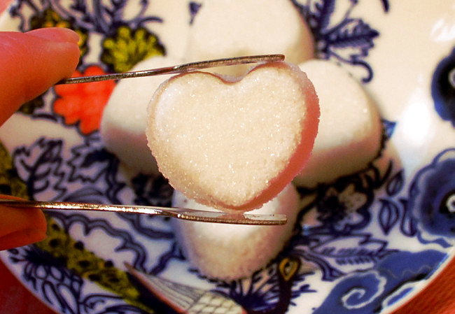 Valentine's Day 2014 Round-Up Heart-Shaped Sugar Cubes 