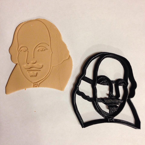Shakespeare Cookie Cutter