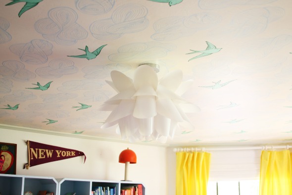 wallpaper ceiling